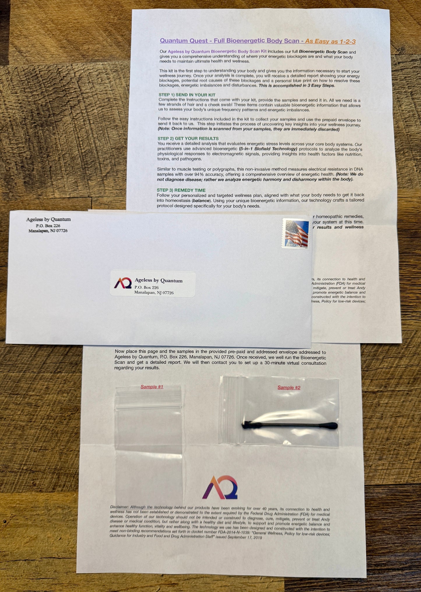 Full Bioenergetic Body Scan Kit